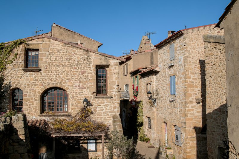 Charming stone village accommodation in Provence, France